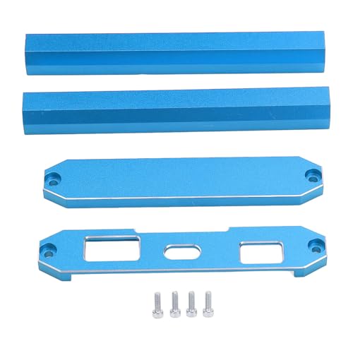 CHEOTIME Metall Sender Protektorrahmen, hochverständliche Aluminium -Legierungs -Fern -Metall -Basis -Fernbedienungsschutzrahmen für RC -Auto (Blau) von CHEOTIME