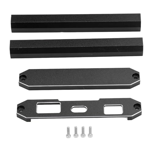 CHEOTIME Metall Sender Protektorrahmen, hochverständliche Aluminium -Legierungs -Fern -Metall -Basis -Fernbedienungsschutzrahmen für RC -Auto (Schwarz) von CHEOTIME