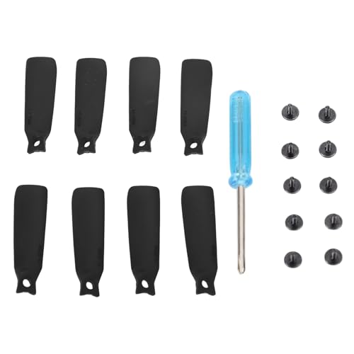 CHEOTIME Propeller für Drone Low -Rausch -Schnellfreisetzungsblätter langlebiger Leichter Requisite -Ersatz mit Schrauben und Schraubenschlüssen für die einfache Installation CHEOTIME Propeller für Drone Low -Rausch -Schnellfreisetzungsblätter langlebiger Leichter Requisite -Ersatz mit Schrauben und Schraubenschlüssen für die einfache Installation von CHEOTIME