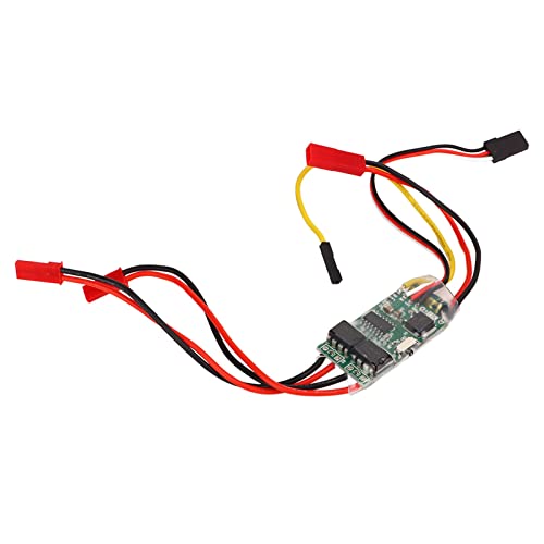CHEOTIME RC Bidirectional 5A ESC gebürstete Geschwindigkeit Controller Dual Way ESC 2S-3S Lipo für RC Model Boat Tank 130 180 gebürstete Motor Ersatzteile von CHEOTIME