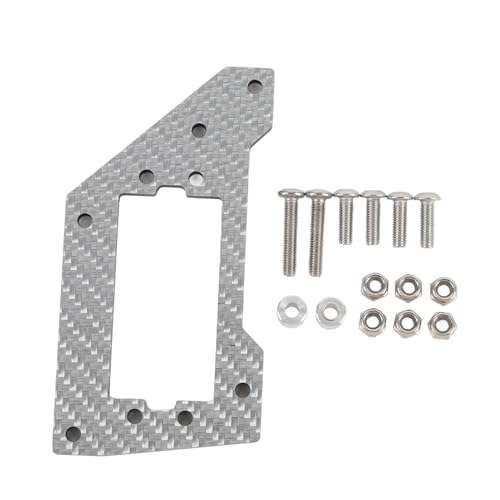 CHEOTIME RC Car Axle Servo Mount Ständer, Carbon -Faserachse Servo -Mount -Ständer verstärkte Stabilität für axiale SCX10 Pro 1/10 RC Crawler von CHEOTIME