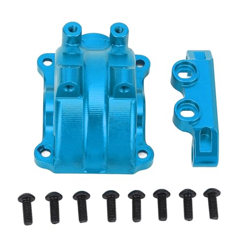 CHEOTIME RC Carbox Getriebeabdeckung Aluminiumlegierung Metall Differentialgehäuse Hülle Oberarm für 1/10tt02/TT02T Fernbedienungsmodell (Blau) von CHEOTIME