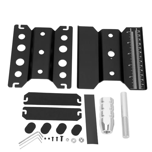 CHEOTIME RC Model Car Reparaturständer, legierbare verstellbare Arbeitsstation mit 360 -Grad -Rotation für 1:16 1:10 1: 8 Skalen -RC -Autos und LKWs (Schwarz) von CHEOTIME