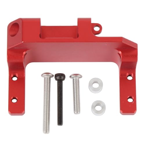 CHEOTIME SCX10 III Servo auf Achse Mount, AR45P -Portal -Servo -Mount -Achse für die dritte Generation 1/10 RC Crawler Car Aluminium -Legierungs -Upgrade -Teile (Red) von CHEOTIME