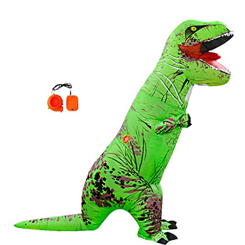 CHEOTIME aufblasbare Dinosaurierkostüm Erwachsener, schickes Halloween -Dinosaurier -Kostüm Ganzkörper Dino Kostüm für Cosplay -Party lustige aufblasbare Dinosaurierkostüm CHEOTIME aufblasbare Dinosaurierkostüm Erwachsener, schickes Halloween -Dinosaurier -Kostüm Ganzkörper Dino Kostüm für Cosplay -Party lustige aufblasbare Dinosaurierkostüm von CHEOTIME