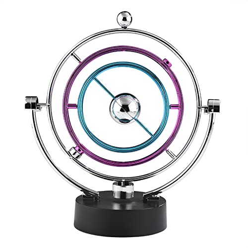 Cheotime Celestial Body Movement Orbital Electric Wiggler, milchy Wege Schwung Ball Schreibtisch Ornament ation Swing Ball Desk für Bürostisch Home Kinder Kinder von CHEOTIME