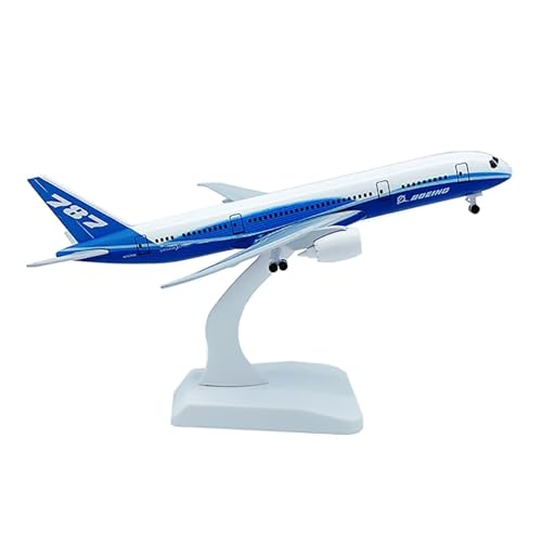 CHEWYZ 20cm Aircraft for Boeing 787 Prototype with Landing Gear B787 Alloy Plane Model Toys Decoration for Collection von CHEWYZ