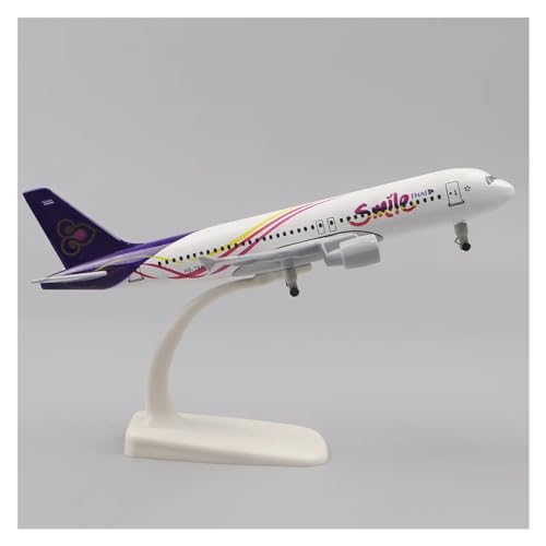 CHEWYZ 20cm1:400 Für Vietnam Bambus A320 Metallnachbildung Aus Legierungsmaterial Mit Fahrwerksverzierungen (Size : Thai Smile) von CHEWYZ