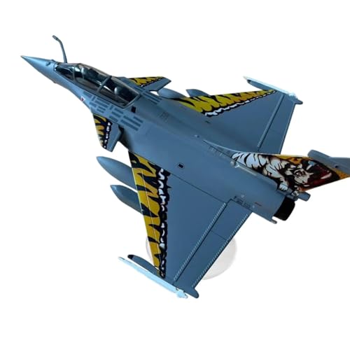 CHEWYZ Flugzeug-Kampfflugzeug-Modell Im Maßstab 1:72, Simulationsflugzeug-Modellflugzeug Zur Dekoration, Kampfflugzeug-Modell-Ausstellungsstand (Size : Gray and Yellow) von CHEWYZ
