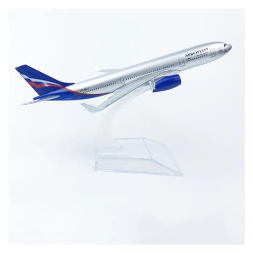 CHEWYZ Für Airbus A320 A330 A350 A380 Boeing Flugzeuge Flugzeug Modell Diecast Spielzeug Airliner Modell Kinder Geschenk 16CM (Size : Russian A330) von CHEWYZ