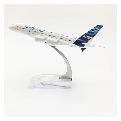 CHEWYZ Für Airbus A380 Flugzeuge 16CM Druckguss-Metalllegierung 1:400 Flugzeugmodell von CHEWYZ