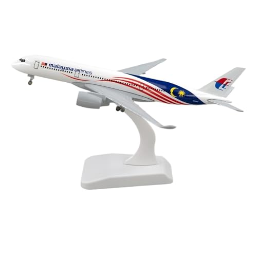 CHEWYZ Für Malaysia Airlines A350 20 cm Legierung Flugzeug Mit Rad Modell Dekoration Geschenk Für Sammlung von CHEWYZ