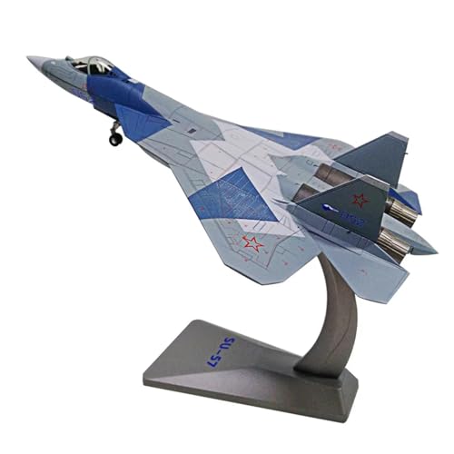 CHEWYZ Für Russische Luftwaffenflugzeuge Suchoi Su-57 T50 Legierungskämpfer Im Maßstab 1:72 Modell Für Sammeln, Dekoration, Geschenke von CHEWYZ