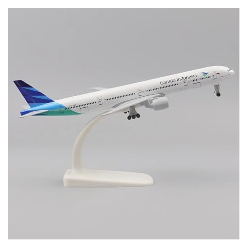 Für Kanada Boeing 777 Metallreplik Mit Fahrwerk Legierungsmaterial Luftfahrtsimulation Metallflugzeugmodell 20 cm 1:400 (Size : Indonesia) von CHEWYZ