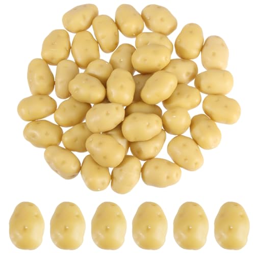 CHGCRAFT 40 Stück Mini künstliche Kartoffeln Fake Kartoffeln künstliche Gemüse lebensechte Modelle für Party Herbst Zubehör Bauernhof Restaurant CHGCRAFT 40 Stück Mini künstliche Kartoffeln Fake Kartoffeln künstliche Gemüse lebensechte Modelle für Party Herbst Zubehör Bauernhof Restaurant von CHGCRAFT
