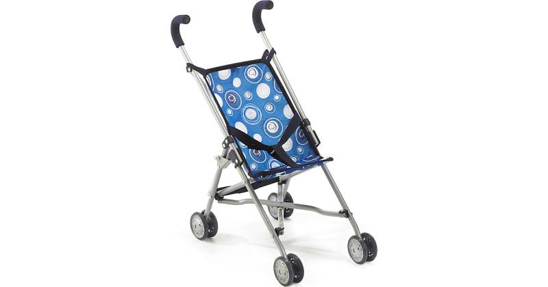 Mini-Puppenbuggy ROMA, blau mehrfarbig von CHIC 2000