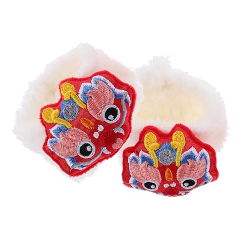 CHICAMPERA 1 Paar Bärenpuppenschuhe Puppenhaus Zubehör ausgestopft tragen Auto Frosch plüsch Schuhe Puppen Accessoires Miniatur-Schuhmodelle Miniatur-Schuhverzierungen kurzer Plüsch CHICAMPERA 1 Paar Bärenpuppenschuhe Puppenhaus Zubehör ausgestopft tragen Auto Frosch plüsch Schuhe Puppen Accessoires Miniatur-Schuhmodelle Miniatur-Schuhverzierungen kurzer Plüsch von CHICAMPERA