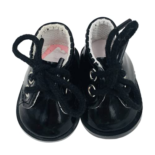 CHICAMPERA 1 Paar Miniatur Puppenschuhe aus Schwarze Simulation Schuhe für Puppen Dekorative Mini Schuhe für Puppenhaus Zubehör CHICAMPERA 1 Paar Miniatur Puppenschuhe aus Schwarze Simulation Schuhe für Puppen Dekorative Mini Schuhe für Puppenhaus Zubehör von CHICAMPERA