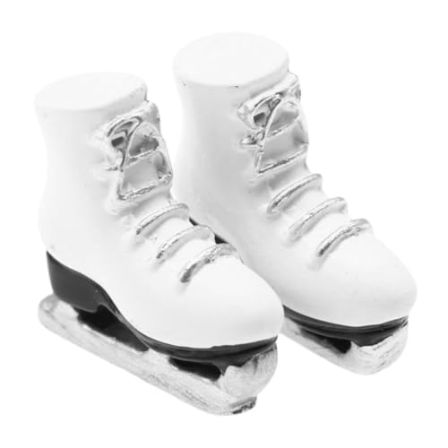 CHICAMPERA 1 Paar Sketch Skates Model deko Puppen-Skating-Werkzeug Mini-Schlittschuhe für Puppe Mini-Schlittschuhmodell Schlittschuh-Bastelarbeiten für eine Puppe Puppenspielzeug Harz Weiß CHICAMPERA 1 Paar Sketch Skates Model deko Puppen-Skating-Werkzeug Mini-Schlittschuhe für Puppe Mini-Schlittschuhmodell Schlittschuh-Bastelarbeiten für eine Puppe Puppenspielzeug Harz Weiß von CHICAMPERA