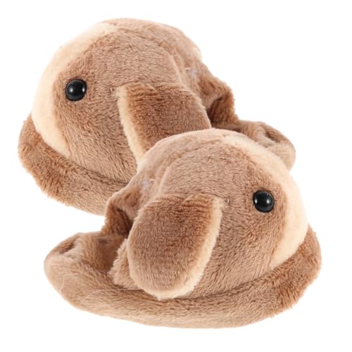 CHICAMPERA 1 Paar Tierisch Niedliche Hausschuhe für Puppen Fußbekleidungsaccessoires für Winterliche Spielverkleidungen Puppenhaus für Fantasievolles von CHICAMPERA