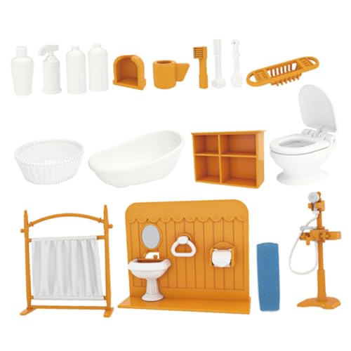 CHICAMPERA 1 Satz Babyhaus Badezimmerset Mini Puppenhausmöbel Dekorationen Puppenhaus-versorgung Badewanne Vintage Puppenhaus Badewanne Für Puppenhaus Klein Badewannenspielzeug Plastik Gelb CHICAMPERA 1 Satz Babyhaus Badezimmerset Mini Puppenhausmöbel Dekorationen Puppenhaus-versorgung Badewanne Vintage Puppenhaus Badewanne Für Puppenhaus Klein Badewannenspielzeug Plastik Gelb von CHICAMPERA