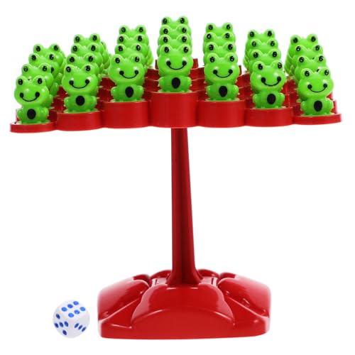 CHICAMPERA 1 Satz Frosch Balance Spielzeugset für Spieler Interaktives Familienspiel mit Baum und Fröschen Fördert Geschicklichkeit und Kreativität im Spiel für Eltern CHICAMPERA 1 Satz Frosch Balance Spielzeugset für Spieler Interaktives Familienspiel mit Baum und Fröschen Fördert Geschicklichkeit und Kreativität im Spiel für Eltern von CHICAMPERA