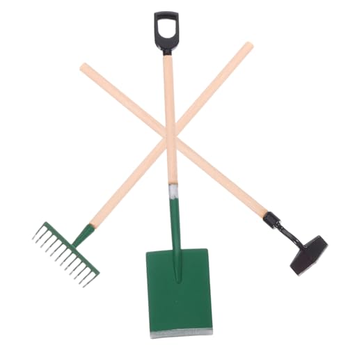 CHICAMPERA 1 Satz Gartenwerkzeuge Ornament Puppenhaus-gartengeräte Entzückende Mini-farmwerkzeuge DIY Miniature Dollhouse Tool Kit Mini-hausfiguren Miniaturwerkzeuge Eisen Grün CHICAMPERA 1 Satz Gartenwerkzeuge Ornament Puppenhaus-gartengeräte Entzückende Mini-farmwerkzeuge DIY Miniature Dollhouse Tool Kit Mini-hausfiguren Miniaturwerkzeuge Eisen Grün von CHICAMPERA