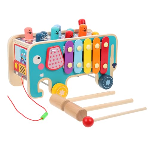 CHICAMPERA 1 Satz Holzspielzeug Knackendes Piano mit Hämmerchen für Kleinkinder Pädagogisches Motorikspielzeug Farben und Koordination CHICAMPERA 1 Satz Holzspielzeug Knackendes Piano mit Hämmerchen für Kleinkinder Pädagogisches Motorikspielzeug Farben und Koordination von CHICAMPERA