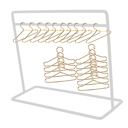 CHICAMPERA 1 Satz Kleiderbügel Kleiderständer Mini -puppenbügel Puppenkleidung Display Rack Mini Doll Dree Aufhänger Weiß Eisen CHICAMPERA 1 Satz Kleiderbügel Kleiderständer Mini -puppenbügel Puppenkleidung Display Rack Mini Doll Dree Aufhänger Weiß Eisen von CHICAMPERA