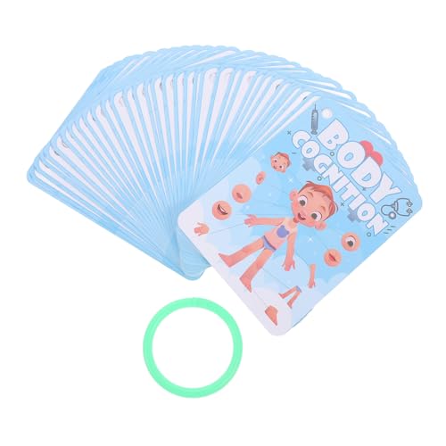 CHICAMPERA 1 Satz Körperteile Lernkarten für Pädagogische Flashcards zur Körpererkennung Sicheres Material für Spielerisches Lernen für Outdoor Aktivitäten und Aufbewahrung Taschen CHICAMPERA 1 Satz Körperteile Lernkarten für Pädagogische Flashcards zur Körpererkennung Sicheres Material für Spielerisches Lernen für Outdoor Aktivitäten und Aufbewahrung Taschen von CHICAMPERA