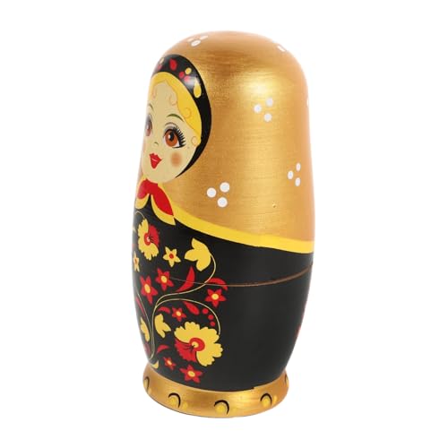 CHICAMPERA 1 Satz Matroschka- Geburtstagsgeschenk Holzspielzeug für Nistpuppen für Weihnachts-Nistpuppe russische Puppen Nistspielzeug hölzern CHICAMPERA 1 Satz Matroschka- Geburtstagsgeschenk Holzspielzeug für Nistpuppen für Weihnachts-Nistpuppe russische Puppen Nistspielzeug hölzern von CHICAMPERA