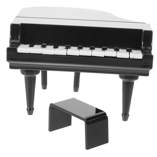CHICAMPERA 1 Satz Mini -Klavierspielzeug DIY Miniatur Miniaturen kleines Klavier Zubehör Kinderklavier winzig Mini-Instrumente Piano-Modell Miniatur-Klaviermodell-Ornamente Plastik Schwarz CHICAMPERA 1 Satz Mini -Klavierspielzeug DIY Miniatur Miniaturen kleines Klavier Zubehör Kinderklavier winzig Mini-Instrumente Piano-Modell Miniatur-Klaviermodell-Ornamente Plastik Schwarz von CHICAMPERA