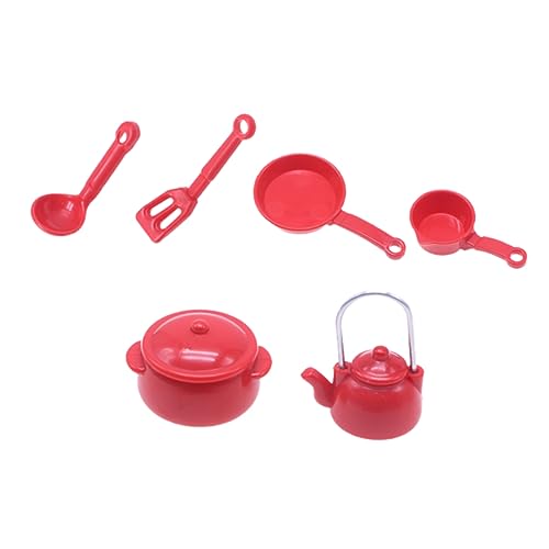 CHICAMPERA 1 Satz Mini Küchenmodell Mini-Küchengeschirr-Modell Miniatur-Zubehör Puppenhaus-Miniaturen Puppenhaus-Requisiten Mini-Hausküchenzubehör Mini-Küchenrequisite Plastik rot CHICAMPERA 1 Satz Mini Küchenmodell Mini-Küchengeschirr-Modell Miniatur-Zubehör Puppenhaus-Miniaturen Puppenhaus-Requisiten Mini-Hausküchenzubehör Mini-Küchenrequisite Plastik rot von CHICAMPERA