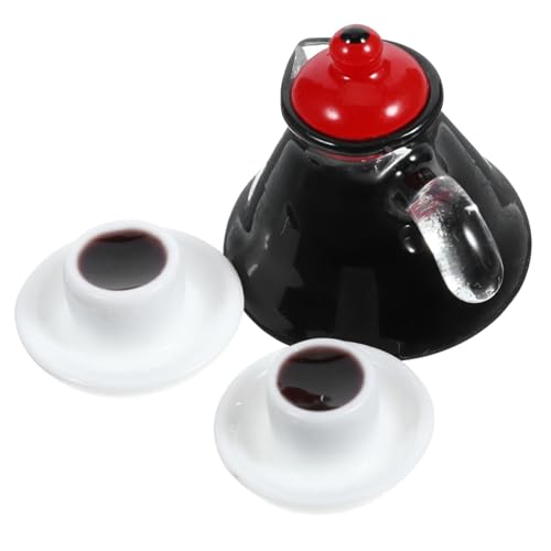 CHICAMPERA 1 Satz Mini-kaffeekanne Stellen Sie Sich Vor, Sie Requisiten Mini-Espresso-kaffeekanne Puppenhaus-kaffeetasse Verzierung Der Kaffeekanne Mini-Kessel Harz Weiß CHICAMPERA 1 Satz Mini-kaffeekanne Stellen Sie Sich Vor, Sie Requisiten Mini-Espresso-kaffeekanne Puppenhaus-kaffeetasse Verzierung Der Kaffeekanne Mini-Kessel Harz Weiß von CHICAMPERA