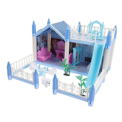 CHICAMPERA 1 Satz Puppenhaus-Modell Mädchen Bausatz Miniaturhäuser Zum Basteln Miniaturhaus Kit Miniaturgebäudekits Miniaturhaus -Kits Miniatur-Zimmer-kit Plastik Rosa CHICAMPERA 1 Satz Puppenhaus-Modell Mädchen Bausatz Miniaturhäuser Zum Basteln Miniaturhaus Kit Miniaturgebäudekits Miniaturhaus -Kits Miniatur-Zimmer-kit Plastik Rosa von CHICAMPERA
