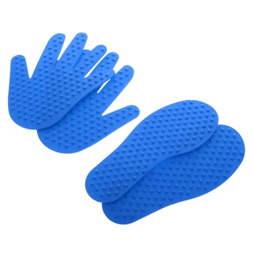 CHICAMPERA 1 Satz Tactile Sensory Floor Mats für Weiche Hand und Fußabdruckspielzeuge Koordination und Balance im Kindergarten für Sensorisches Training und Spielspaß von CHICAMPERA