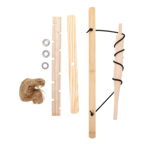 CHICAMPERA 1 Satz Tragbares Feuerbohrer Kit für Holz Feuerstarter für Camping Wandern und Outdoor Überlebenswerkzeug zur Lernförderung und Feuerzündung CHICAMPERA 1 Satz Tragbares Feuerbohrer Kit für Holz Feuerstarter für Camping Wandern und Outdoor Überlebenswerkzeug zur Lernförderung und Feuerzündung von CHICAMPERA