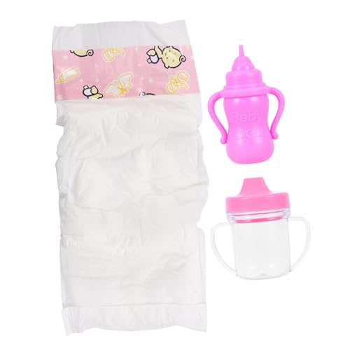 CHICAMPERA 1 Satz Zubehör für Puppenspielzeug Lernspielzeug für Mädchen Puppenflaschen Babypartybevorzugungen für Mädchen Miniaturflaschen Plastik CHICAMPERA 1 Satz Zubehör für Puppenspielzeug Lernspielzeug für Mädchen Puppenflaschen Babypartybevorzugungen für Mädchen Miniaturflaschen Plastik von CHICAMPERA