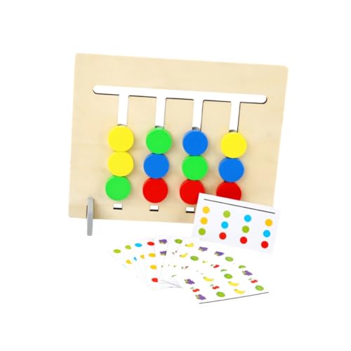 CHICAMPERA Holzspielzeug-Set Für Kleinkinder 2-in-1-montessori-lernblöcke Safe Und Spielzeug Für Kinder Lustiges Spielzeug Ideales Für Kinder von CHICAMPERA