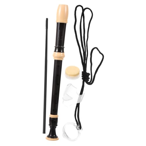 CHICAMPERA 1 Set Anfänger-übungsklarinette Für Kinder, 8-Loch-sopranblockflöte Mit Reinigungsstab Und Tasche, Kunststoff-studentenblasinstrument CHICAMPERA 1 Set Anfänger-übungsklarinette Für Kinder, 8-Loch-sopranblockflöte Mit Reinigungsstab Und Tasche, Kunststoff-studentenblasinstrument von CHICAMPERA