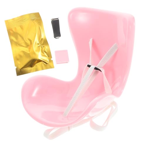CHICAMPERA 1 Set Auto Puppensitz Babypuppen Autositz Puppen Sicherheitssitz Miniatur Stuhl Sicherheitssitz Für Puppen Auto Ornament Kleiner Stuhl Für Puppen Kunststoff Rosa von CHICAMPERA