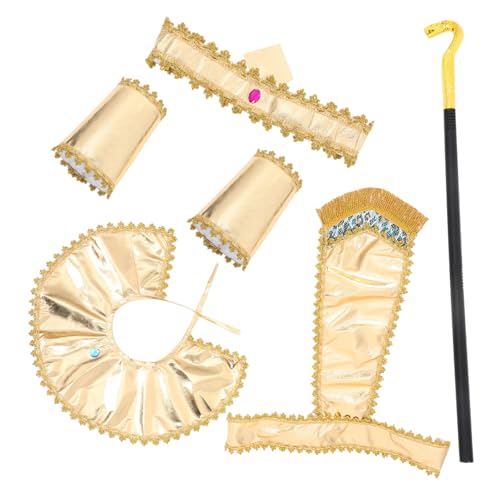 CHICAMPERA 1 Set Cosplay Ägyptischer Prop Kostüm Halloween Kostüm Halloween Outfit Für Festival Ägyptisches Kostüm CHICAMPERA 1 Set Cosplay Ägyptischer Prop Kostüm Halloween Kostüm Halloween Outfit Für Festival Ägyptisches Kostüm von CHICAMPERA