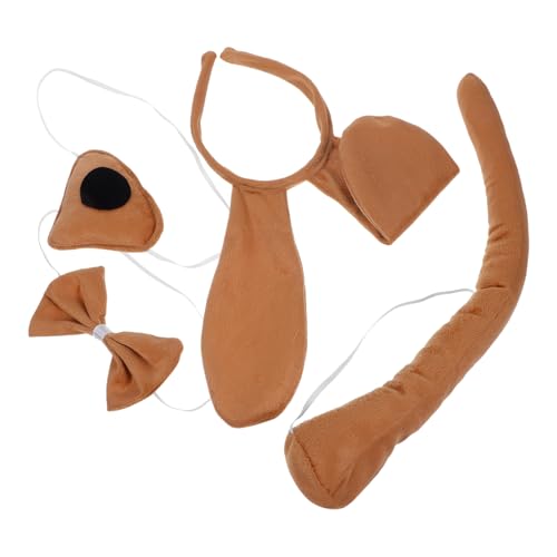 CHICAMPERA 1 Set Kids Animal Kostüm Set Welpe Stirnband Fliege Fliege Blatthund Kostüm Accessoire Animal Cosplay Accessoire Animal Cosplay Rollenspiele Requisite CHICAMPERA 1 Set Kids Animal Kostüm Set Welpe Stirnband Fliege Fliege Blatthund Kostüm Accessoire Animal Cosplay Accessoire Animal Cosplay Rollenspiele Requisite von CHICAMPERA