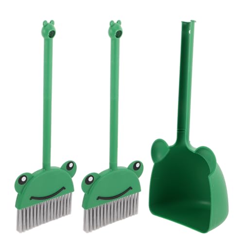 CHICAMPERA 1 Set Kinder Kleiner Besen Dustpan Mini Reinigungsset Kindergröße Besen Für Kleinkinder Jungen Und Mädchen Multifunktionale Reinigungswerkzeuge von CHICAMPERA