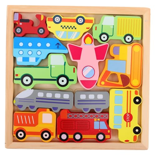 CHICAMPERA 1 Set Kreatives Dreidimensionales Puzzle Babyspielzeug Bauernhaus Puzzle Für Kleinkinder Puzzles Für Kleinkinder Bauernhoftiere Puzzles Hand Auge Koordinationsspielzeug von CHICAMPERA