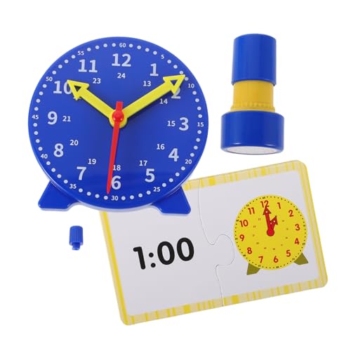 CHICAMPERA 1 Set Lernset Für Analoge Kinderuhren: Bausatz Für Kinderuhren Mit Stempel – Zeitlehrmittel – Unterrichts- Und Heimschulbedarf CHICAMPERA 1 Set Lernset Für Analoge Kinderuhren: Bausatz Für Kinderuhren Mit Stempel – Zeitlehrmittel – Unterrichts- Und Heimschulbedarf von CHICAMPERA