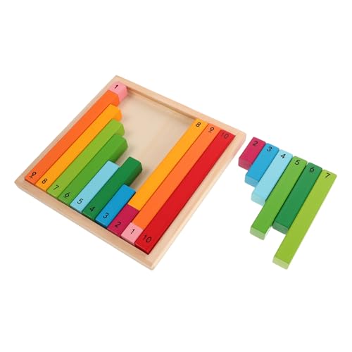 CHICAMPERA 1 Set Montessori Mathe-Werkzeuge Aus Holz, Zählstäbe, Mathematik-fähigkeiten-Werkzeuge, Pädagogische Mathematik-lernstäbe, Montessori-lern-Mathe-lehrmittel CHICAMPERA 1 Set Montessori Mathe-Werkzeuge Aus Holz, Zählstäbe, Mathematik-fähigkeiten-Werkzeuge, Pädagogische Mathematik-lernstäbe, Montessori-lern-Mathe-lehrmittel von CHICAMPERA