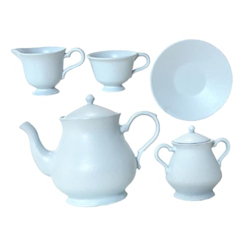 CHICAMPERA 1 Set Puppenhaus-teeservice, Teeservice Für Kinder, Kleine Tierfiguren, Miniatur-teetasse, Küche, Rollenspiel, Vintage-Mini-teeservice, Maßstab, Miniatur-teetassen-Set Aus Keramik CHICAMPERA 1 Set Puppenhaus-teeservice, Teeservice Für Kinder, Kleine Tierfiguren, Miniatur-teetasse, Küche, Rollenspiel, Vintage-Mini-teeservice, Maßstab, Miniatur-teetassen-Set Aus Keramik von CHICAMPERA