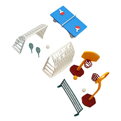 CHICAMPERA 1 Set Tischtennis Basketballständer Modell Puppenhäuser Für Mädchen Miniatur Basketball Puppensportzubehör Fußballspielzeug Puppenhaus Sportgeräte Mini Puppenhaus Sport CHICAMPERA 1 Set Tischtennis Basketballständer Modell Puppenhäuser Für Mädchen Miniatur Basketball Puppensportzubehör Fußballspielzeug Puppenhaus Sportgeräte Mini Puppenhaus Sport von CHICAMPERA