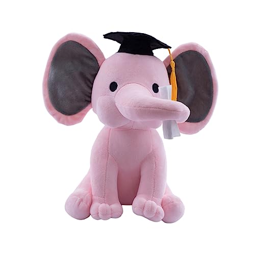 CHICAMPERA 1 Stück Arztpuppe Elefanten-Abschluss Elefant Plüsch Kuscheltier Elefantenbaby superweiches Kuscheltier Abschlusspuppe Elefantenpuppe PP Baumwolle Rosa CHICAMPERA 1 Stück Arztpuppe Elefanten-Abschluss Elefant Plüsch Kuscheltier Elefantenbaby superweiches Kuscheltier Abschlusspuppe Elefantenpuppe PP Baumwolle Rosa von CHICAMPERA